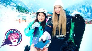 Snowboarding makes us so horny – Alice Flore & Amelia Ost